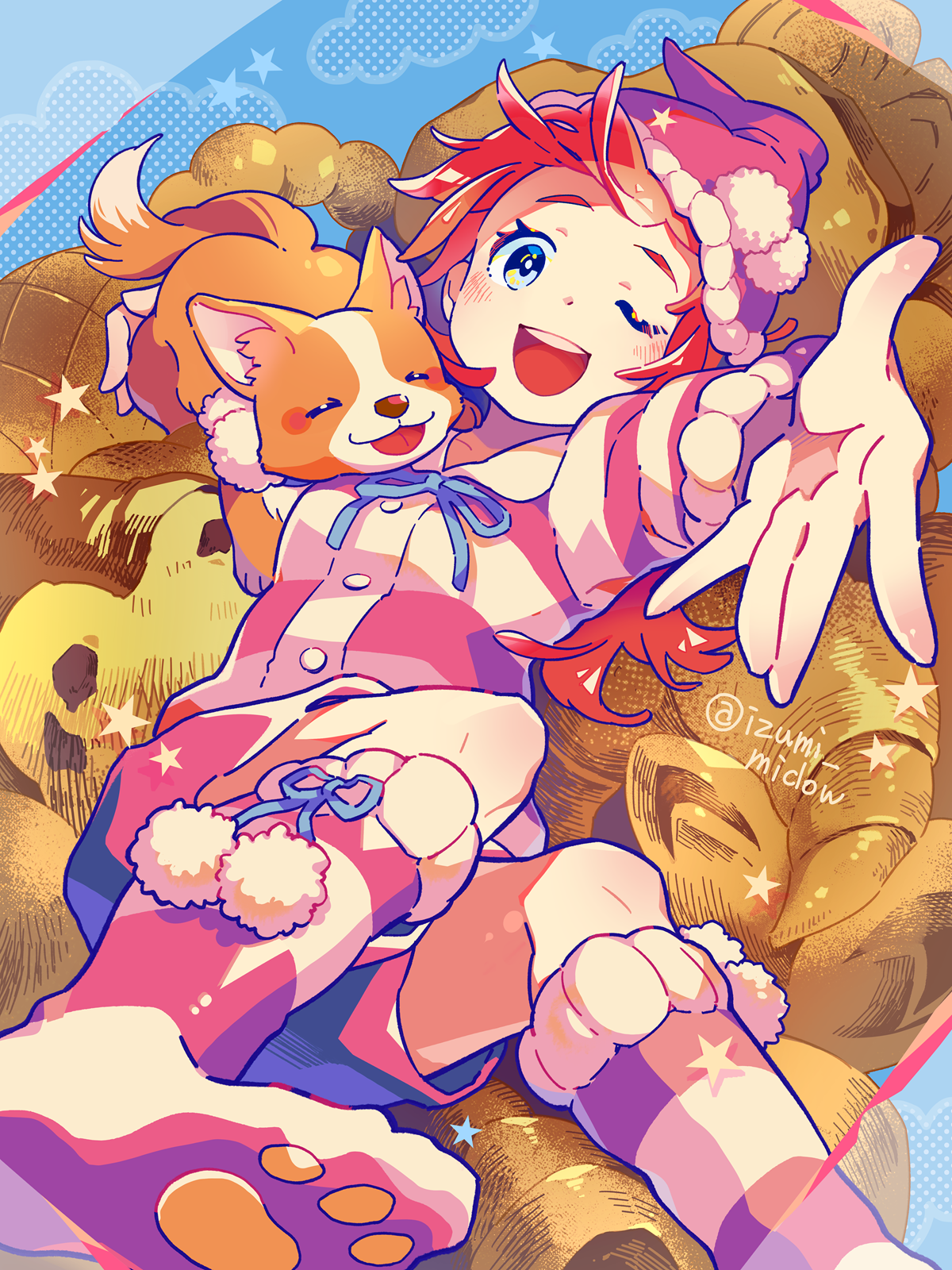 パンにおぼれて寝てみたい・2025（自主制作）