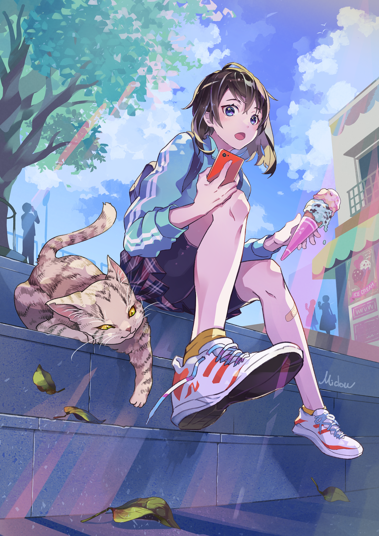 放課後、買い食い、猫日和・2024（自主制作）